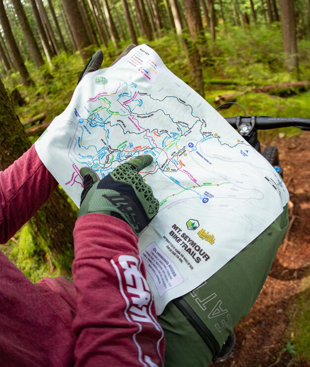North Shore Trail Map Cloth